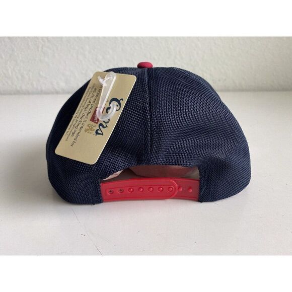 Coors Golden Banquet Beer Twill Rope Hat Tan Blue Red Retro SnapBack NEW - Picture 6 of 12
